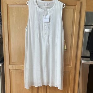 Zac & Rachel White Midi Dress
